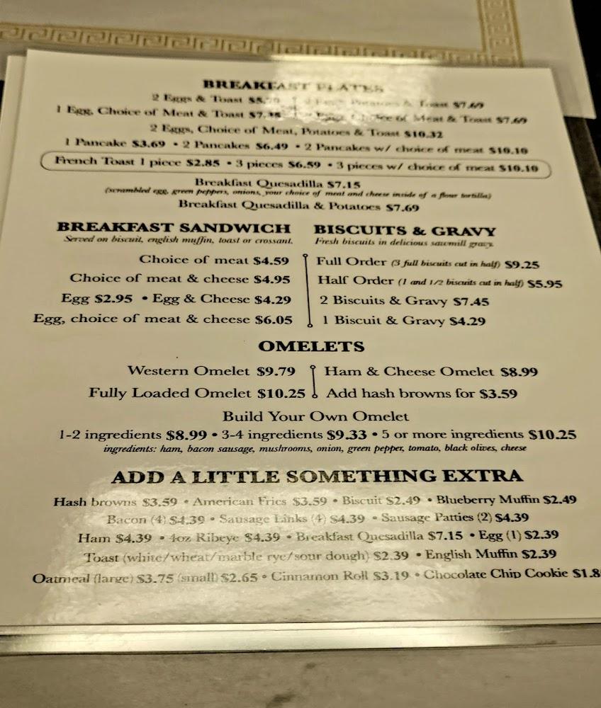 Ma Vic's Corner Cafe Menu image 3