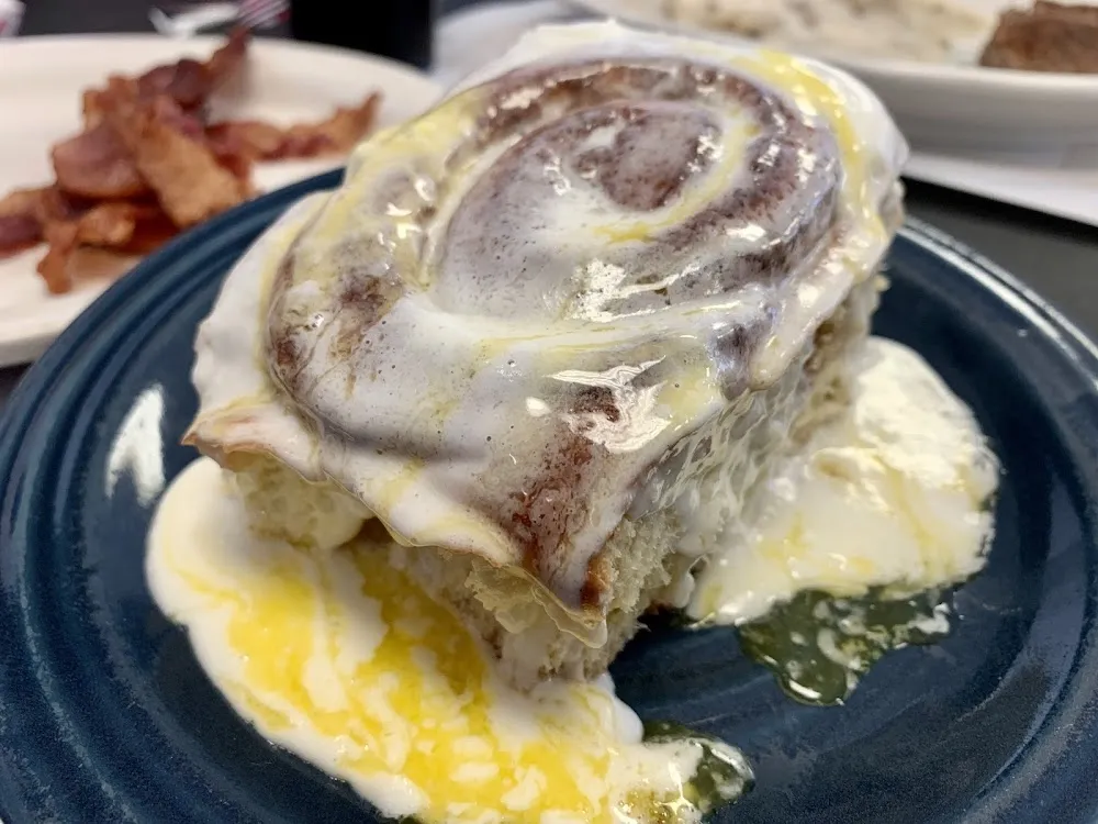 What Can Beat a Center Cut MA VIC’S Cinnamon Roll Very Few Things